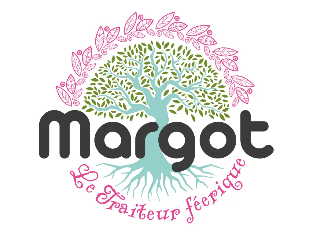 logo Margot le traiteur féerique - graphiste web print freelance