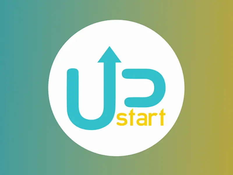 logo upstart - graphiste web print freelance