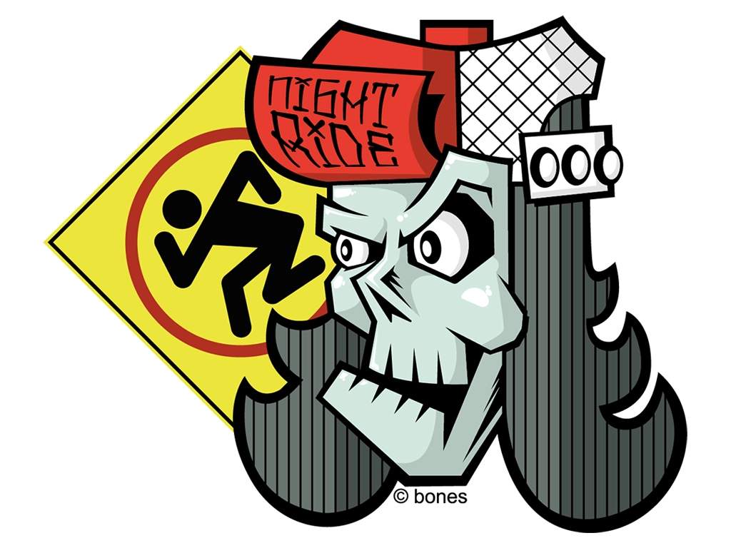 illustration nightride fan art DRI