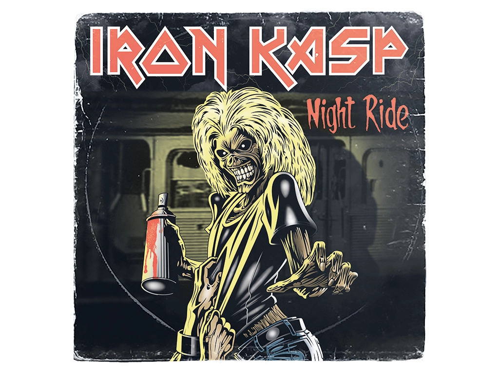 illustration iron kasp nightride