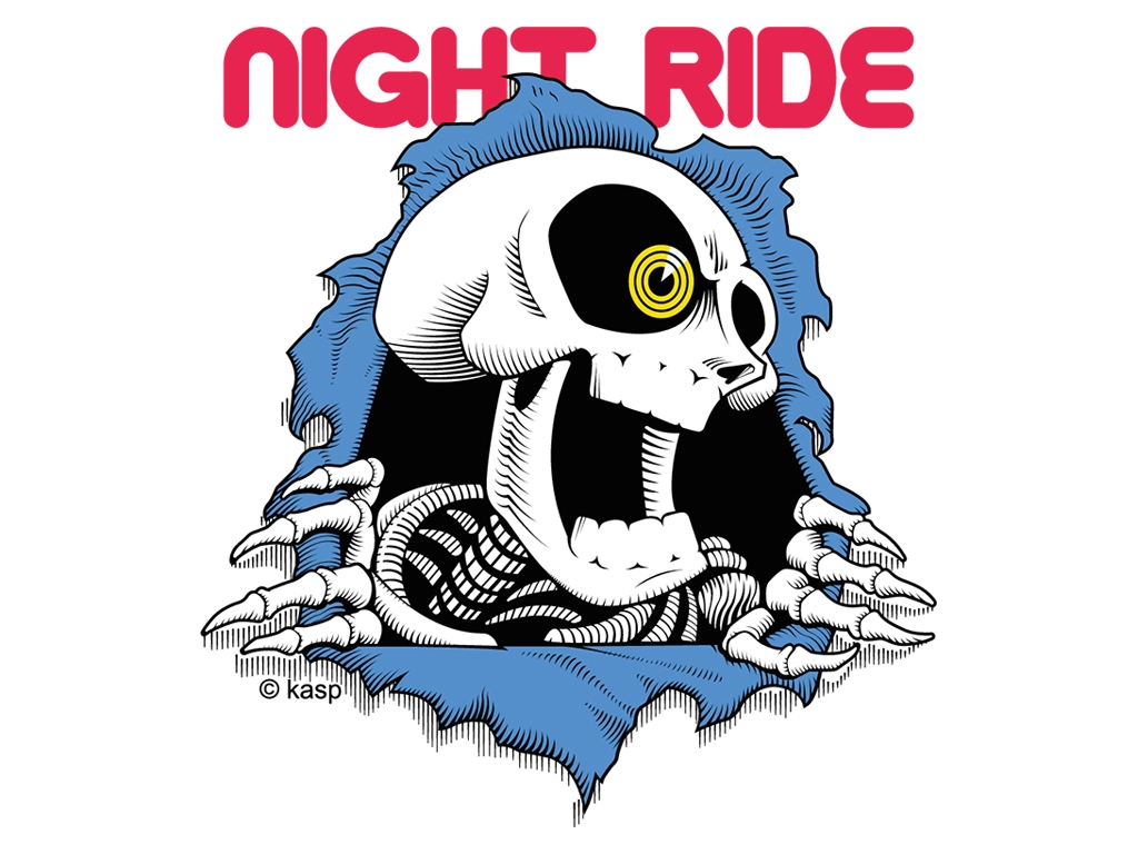 illustration nightride fan art powell peralta bones brigade